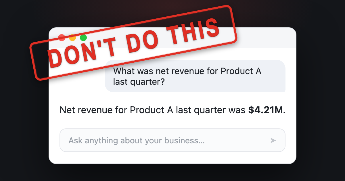 "It's Hard to Eval" Is a Product Smell